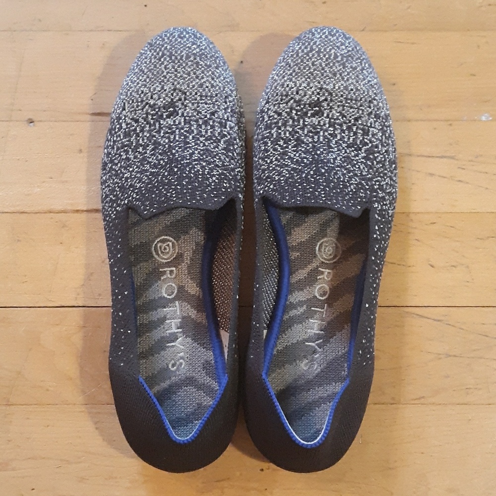 Metallic Ombre loafer